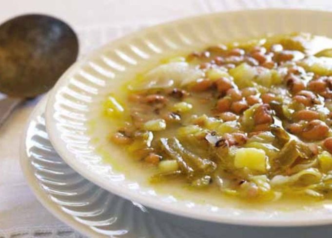 Sopa de feijão-frade